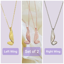 Load image into Gallery viewer, Best Friend Fairy Wing Necklaces