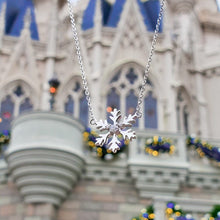 Load image into Gallery viewer, Crystal Snowflake Necklace