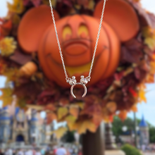 Load image into Gallery viewer, Pumpkin Ear Headband Necklace