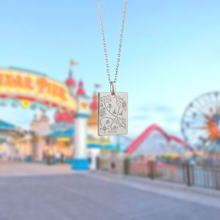 Load image into Gallery viewer, Adventure Park Map Necklace