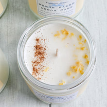 Load image into Gallery viewer, Fresh Baked Lemon Cake Candle: Lemon, vanilla, nutmeg