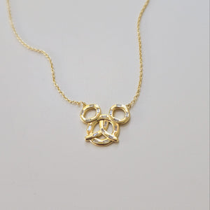 Salted Pretzel Necklace