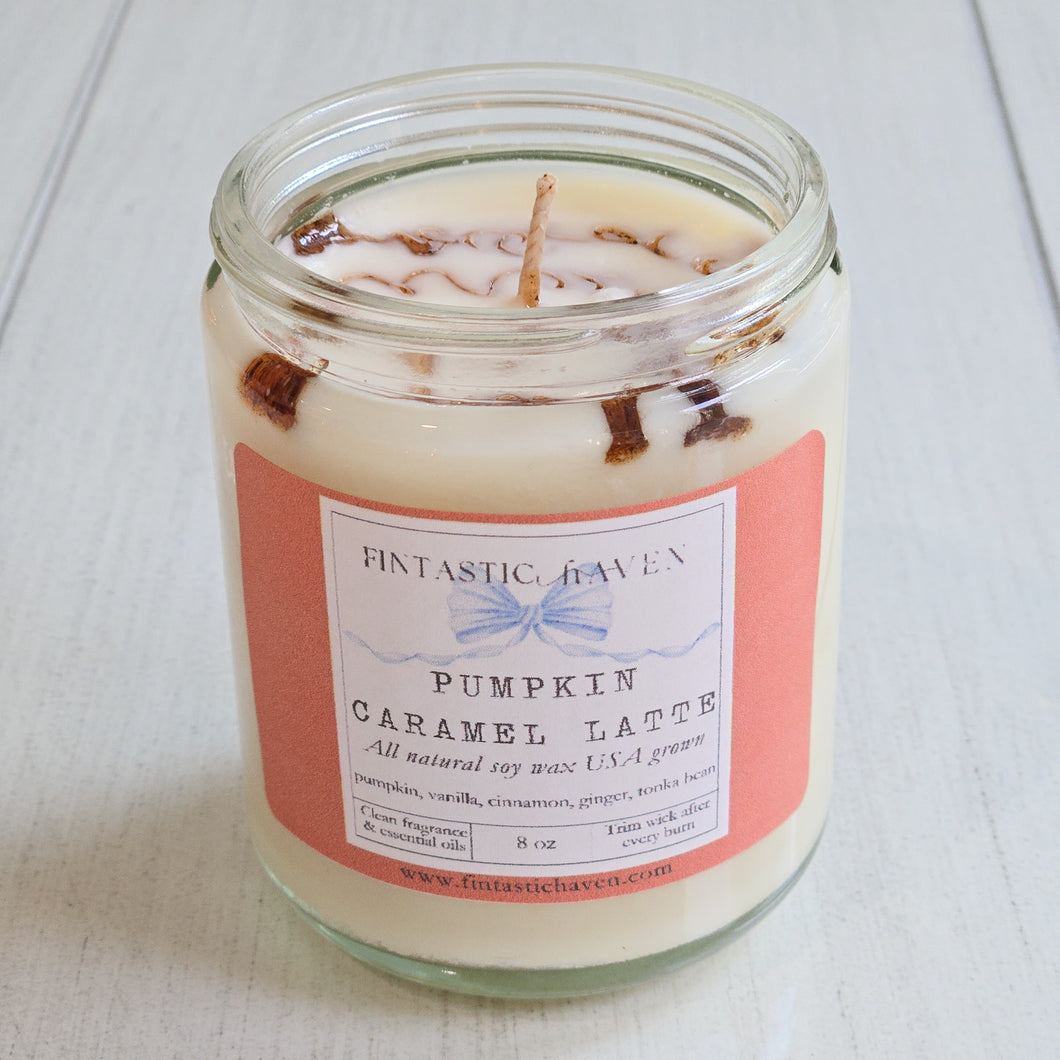 Pumpkin Caramel Latte Candle