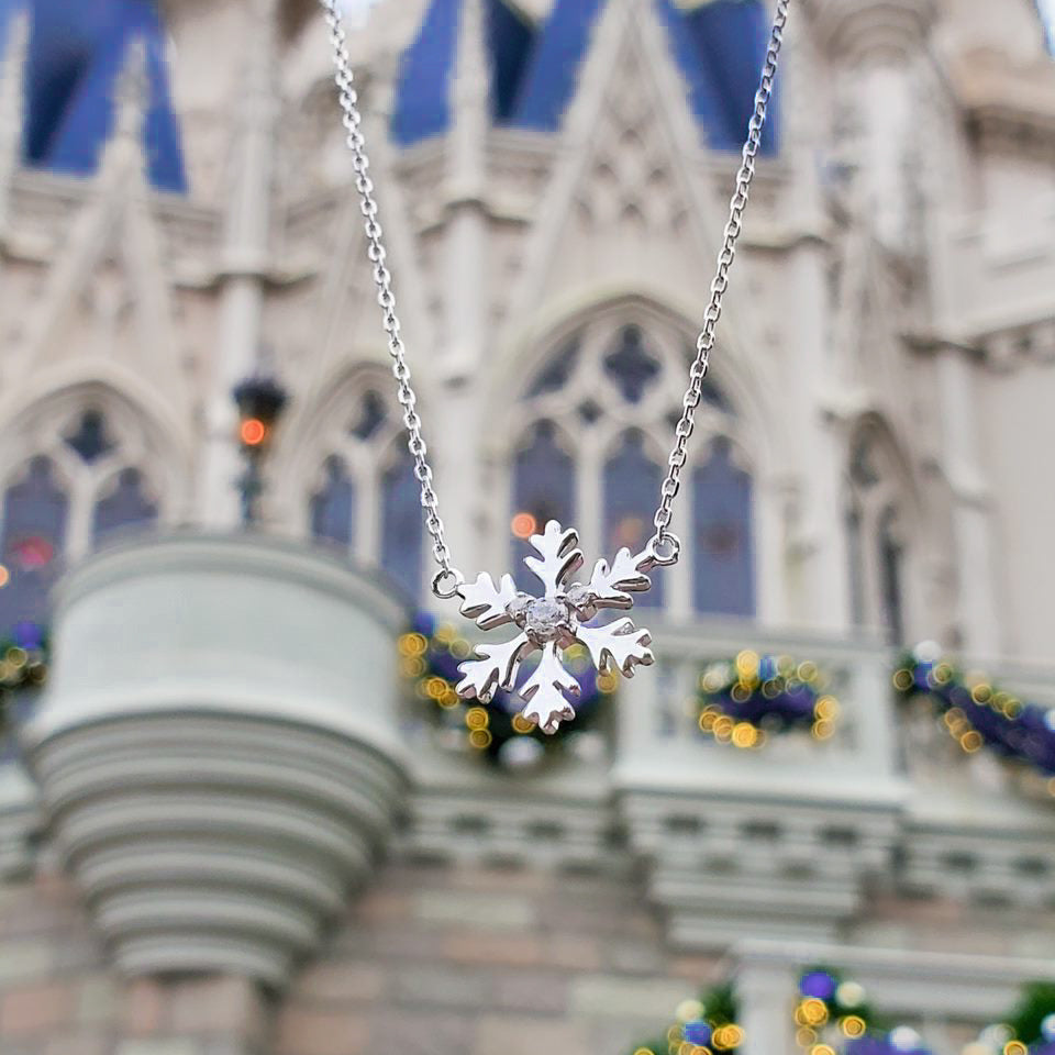 Crystal Snowflake Necklace