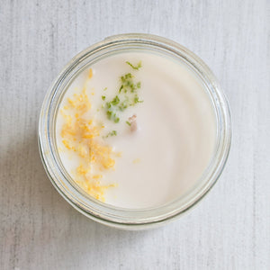 Under the Lemon Tree Candle: Lemon Verbena, Bergamot, Rosemary & Eucalyptus