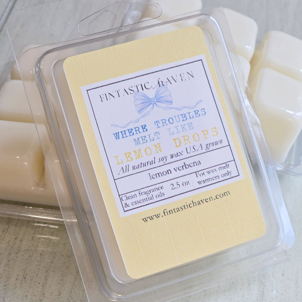 Where Troubles Melt Like Lemon Drops Wax Melt: Lemon Verbena