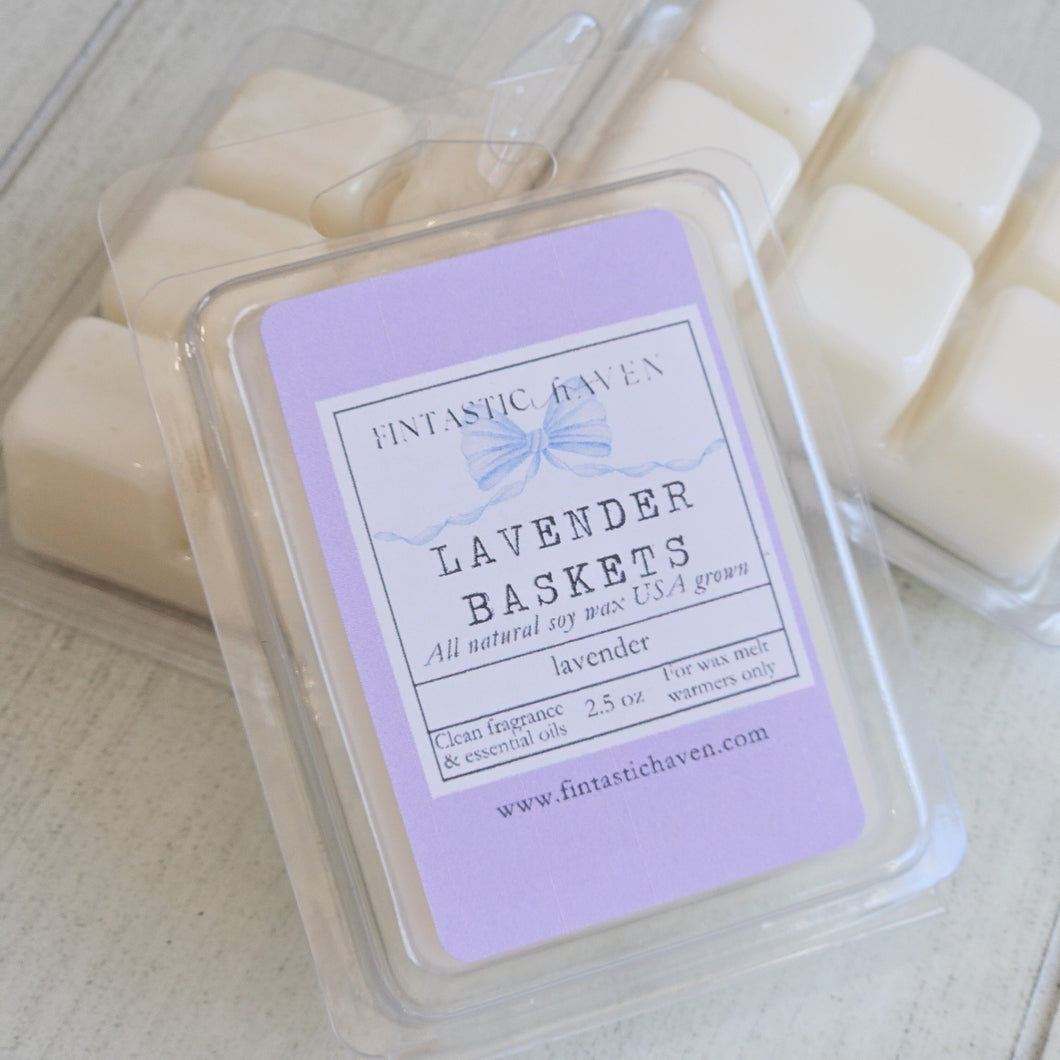 Lavender Baskets Wax Melt: Lavender